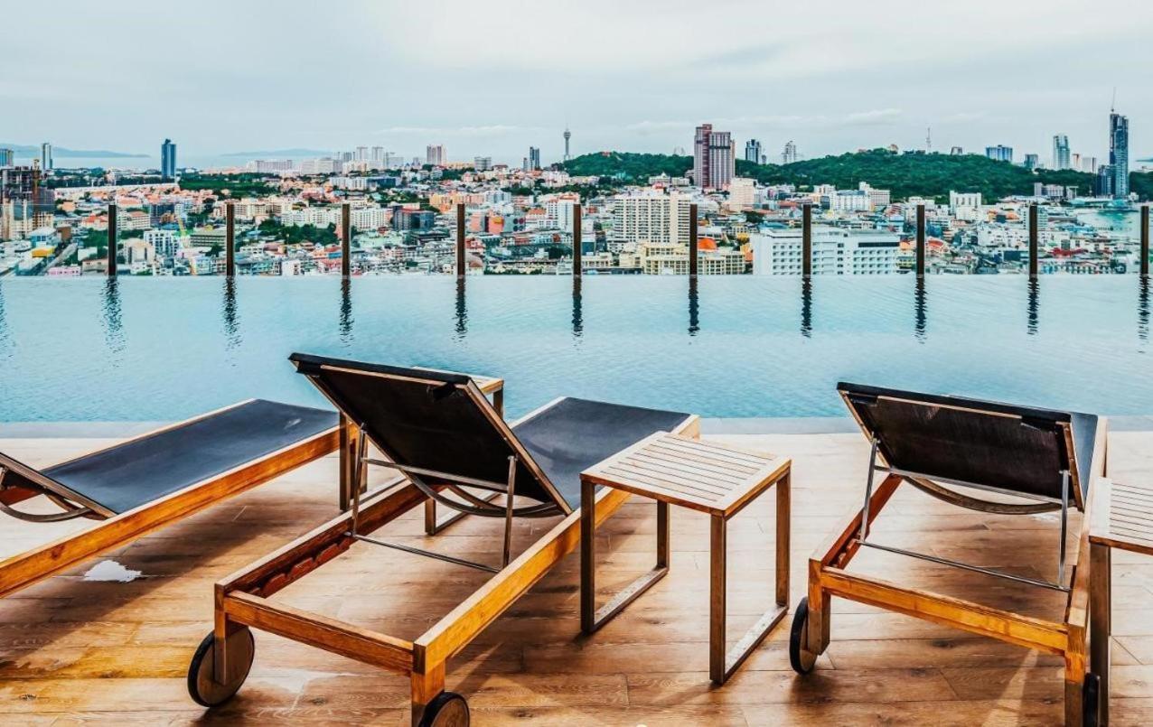 Central Pattaya - Infinity Pool Condo Pattaya View Eksteriør bilde