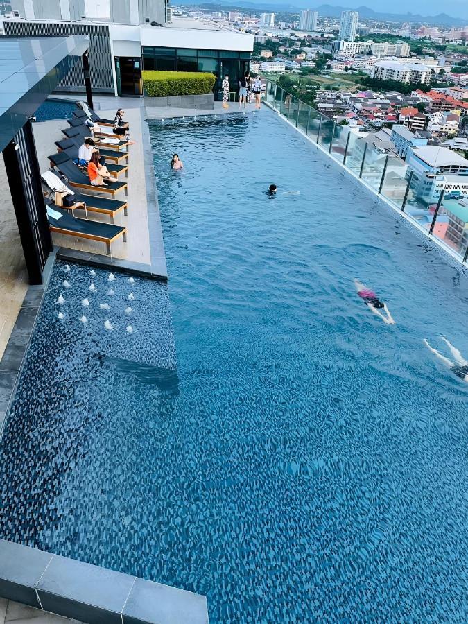 Central Pattaya - Infinity Pool Condo Pattaya View Eksteriør bilde